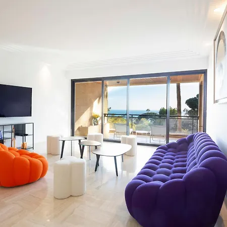Exceptional Super-cannes Glaieuls With Sea View Swimming Pools Jacuzzi * Vallauris