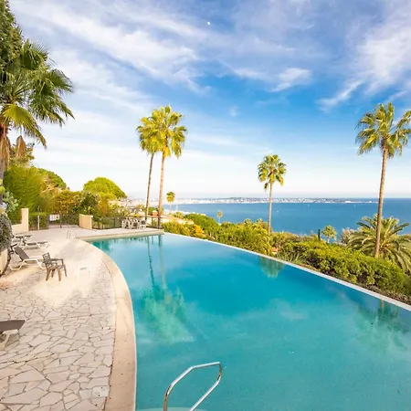 Ferienhaus Exceptional Super-cannes Glaieuls With Sea View Swimming Pools Jacuzzi *