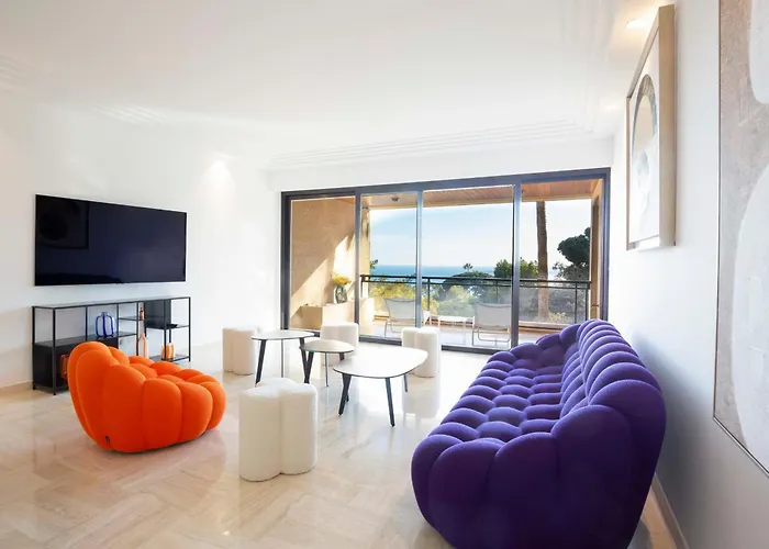 Exceptional Super-cannes Glaieuls With Sea Views Pools & Private Jacuzzi * Vallauris